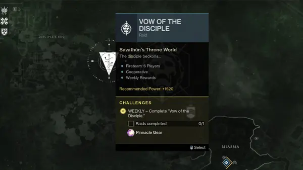 Destiny 2 Anteater Error in Vow of the Disciple Raid - Witch Queen