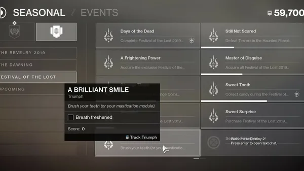 Destiny 2 - Festival of the Lost Secret Hidden Triumph (Redacted) - What is it?