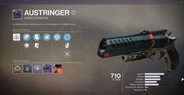 Austringer God Roll Guide - Best Perks for PvP & PvE
