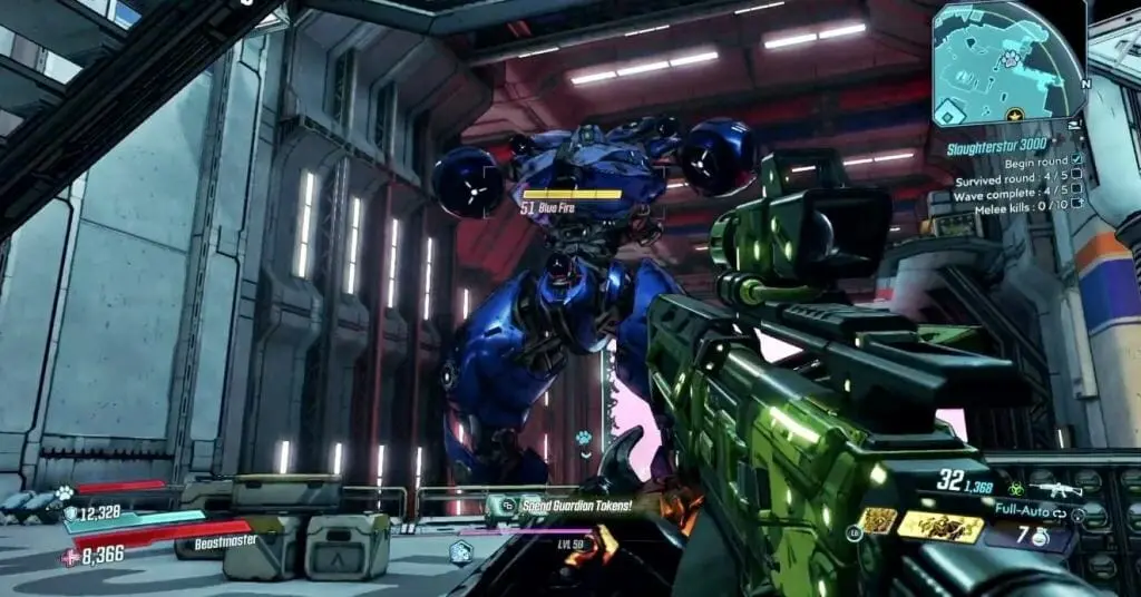 Blue Fire Borderlands 3