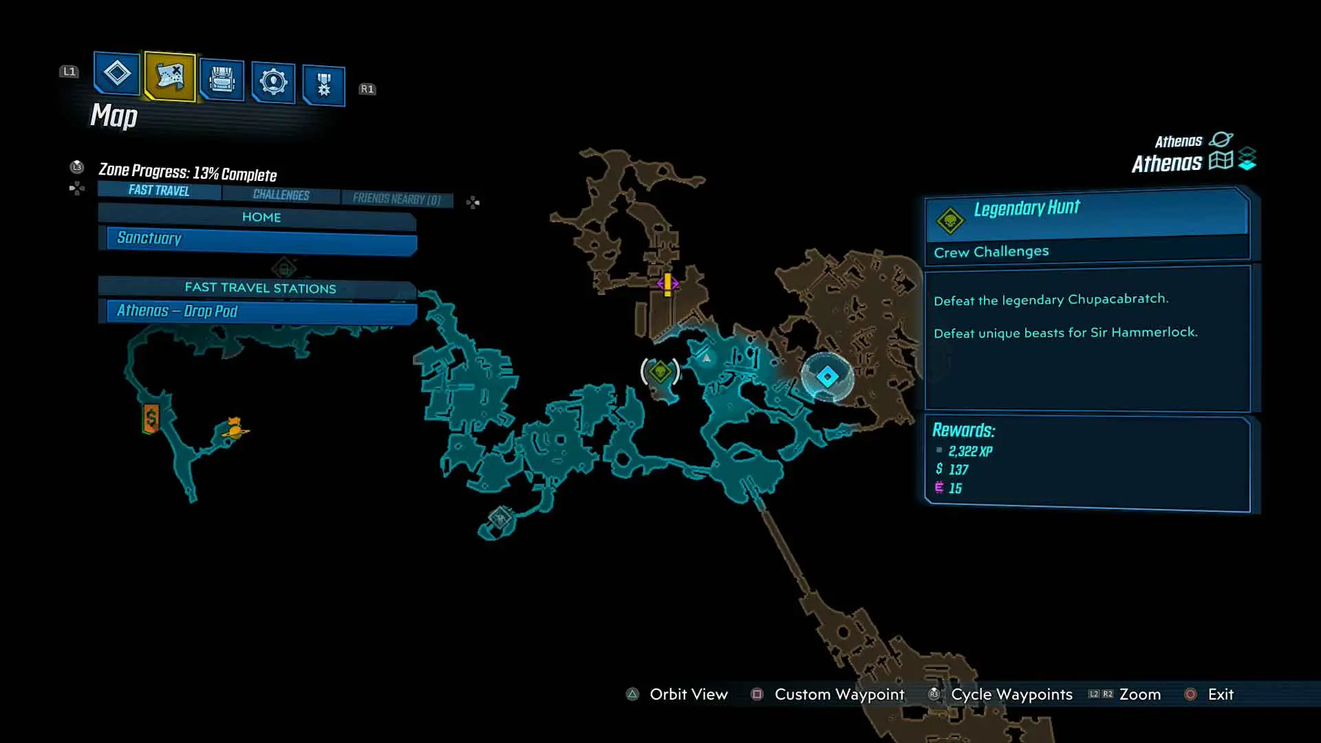 Chupacabratch Hunt Location