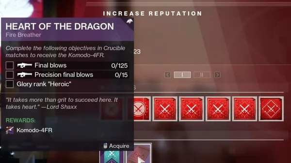How To Get Komodo-4FR (Crucible Ritual Weapon) – Season of Dawn Destiny 2