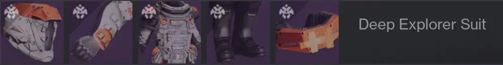 Deep Explorer Suit Warlock