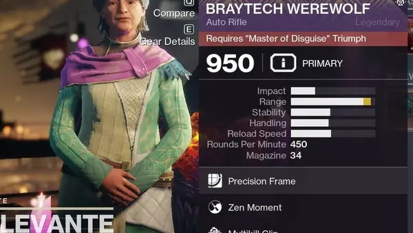 Destiny 2: How To Get Master of Disguise Triumph