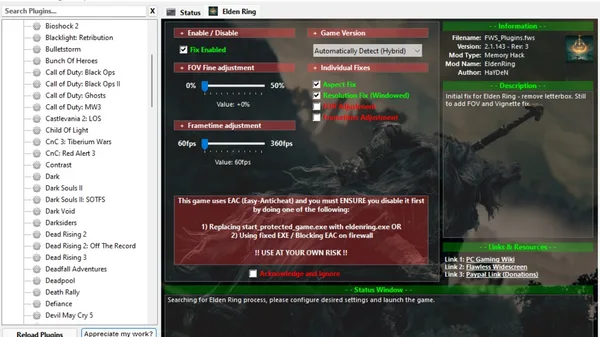 Elden Ring - How To Adjust FOV, Ultrawide, Widescreen & Aspect Ratio