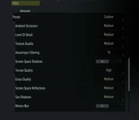 Ghost Recon Breakpoint Graphics Settings