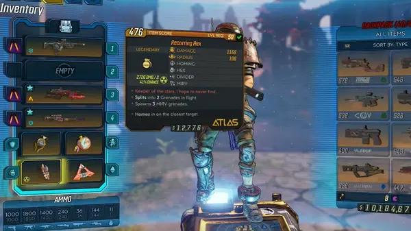 How To Get MIRV/Recurring Hex Grenade - Borderlands 3