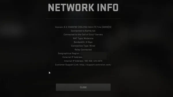 Fix Strict & Moderate NAT in MW2