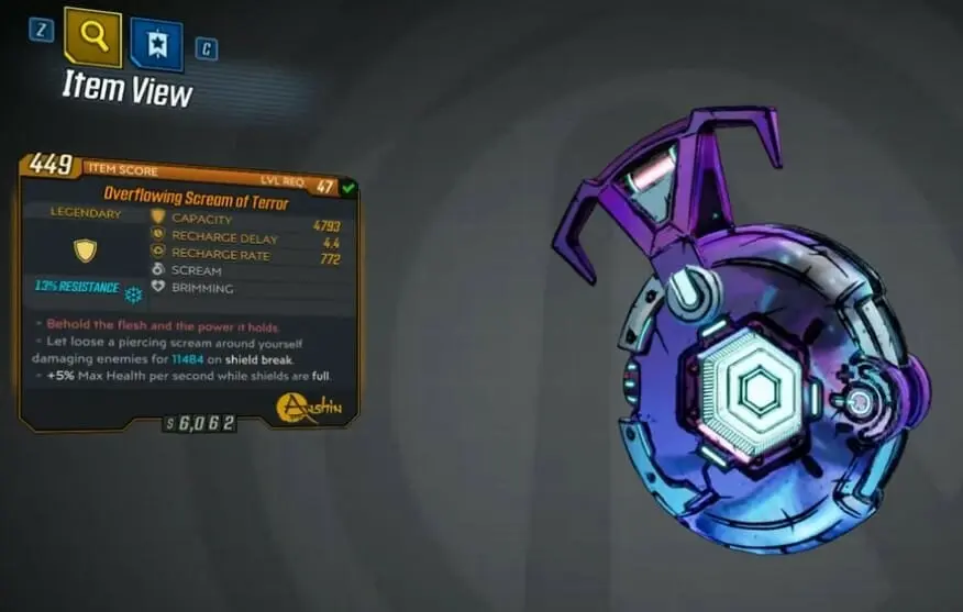 Overflowing Scream Of Terror