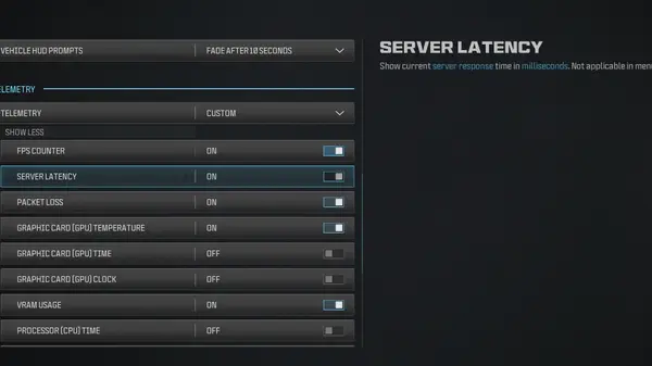 COD MW3: How To Show Ping & Packet Loss