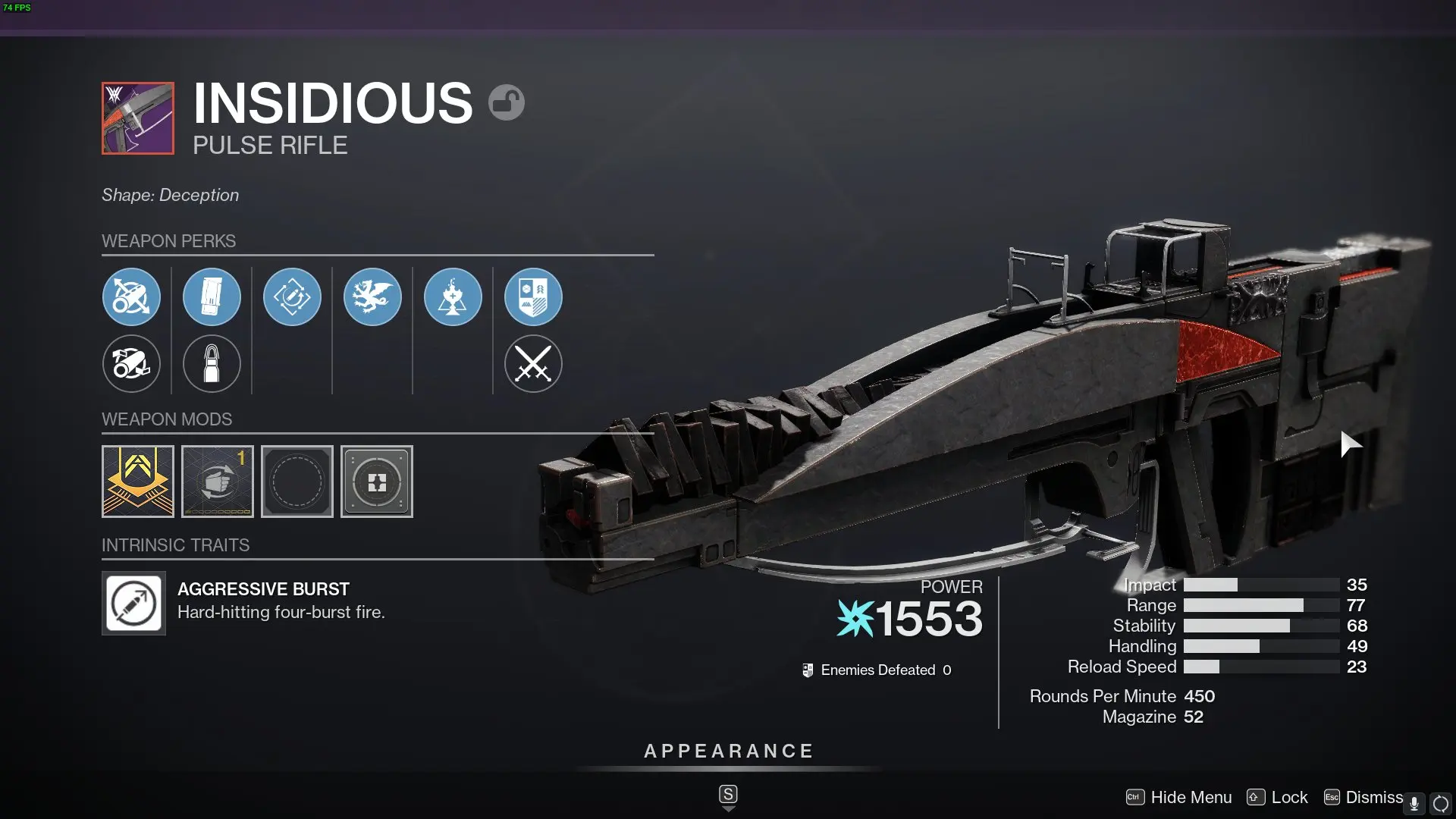 Pulse Rifle Raid Vow Of The Disciple