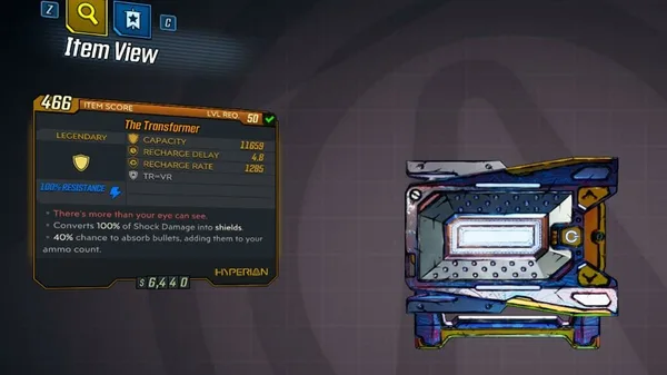 How To Get Transformer Shield - Borderlands 3