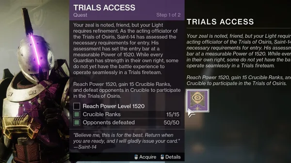 Trials of Osiris Rewards & Map This Week - May 27, 2022