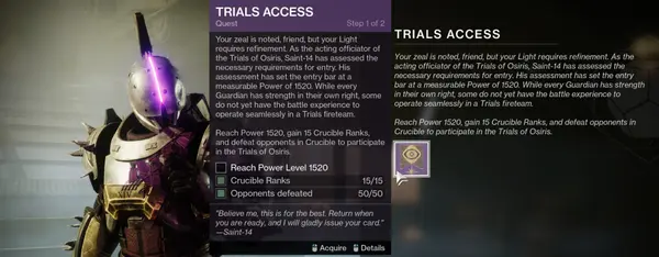 Trials of Osiris Rewards & Map This Week - May 27, 2022