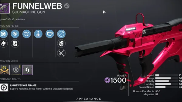 Destiny 2: How To Get Funnelweb - PvE and PvP God Roll