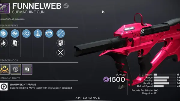 Destiny 2: How To Get Funnelweb - PvE and PvP God Roll