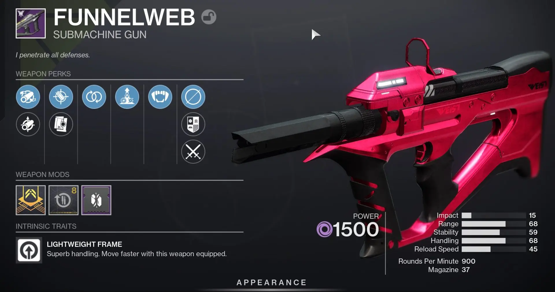 Veist Funnel Web Smg